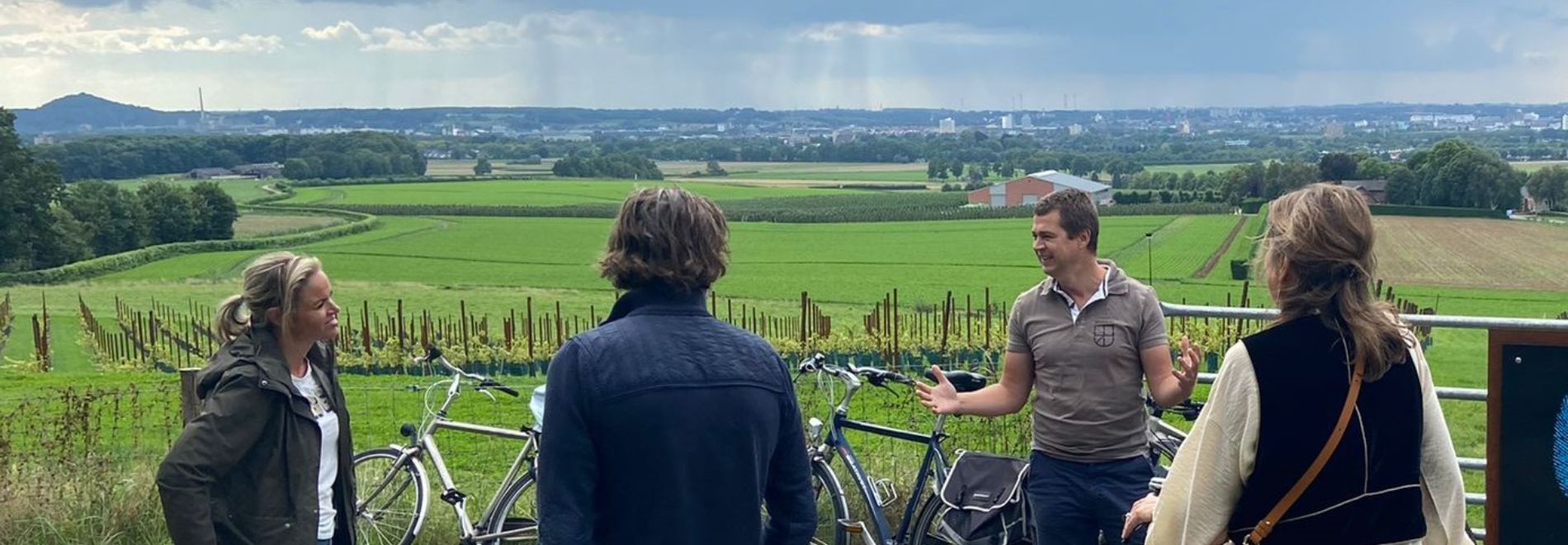 Wijngaardtour per E-bike Bemelen (Greenresort Mooi Bemelen)